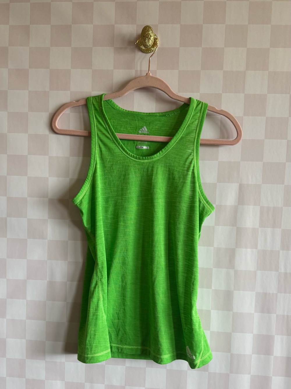 🏃♀️🏓🛼🌸👟☀️🥥
Adidas Women’s Bright Green Athletic Tank Top - Picture 1 of 4